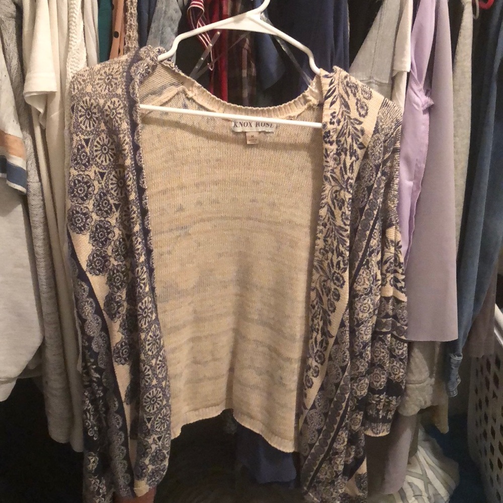 Mini high low- cardigan